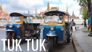 Thailand Tips  Taking a Tuk Tuk [upl. by Llarret975]