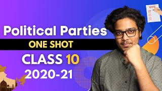 Political Parties Class 10 One Shot  Victory Series  Preboards Preparation  Social Science [upl. by Menzies]