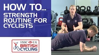 How to Strength routine for cyclists [upl. by Rednazxela83]