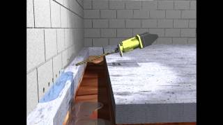 Basement Waterproofing  The Solution Animation [upl. by Sgninnej705]