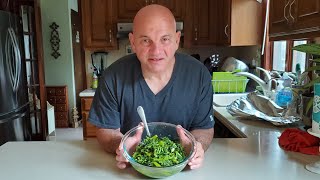 Broccoli Rabe  Italian Peasant Dish  Quick Easy Recipe ft Nick  Cooking Tutorial [upl. by Hahsi461]