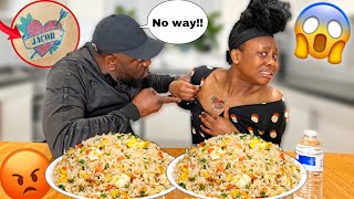 INSANE TATTOO PRANK WITH BOYFRIENDS NAME ON IT PRANK ON MY AFRICAN FATHER IT GOT WAY TOO FAR 😱😱 [upl. by Kemeny]