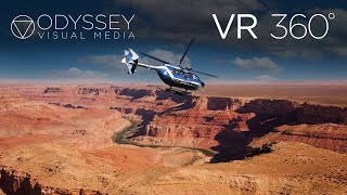 Grand Canyon Virtual Helicopter Tour  VR 360° Travel Experience  Grand Canyon National Park  AZ [upl. by Klina]