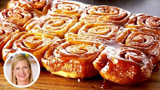 Professional Baker Teaches You How To Make CINNAMON BUNS [upl. by Law]