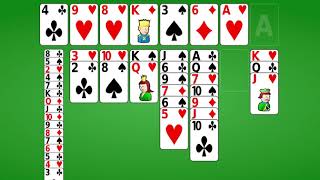 FreeCell Solitaire [upl. by Yelena]