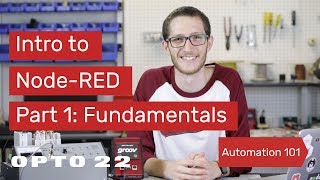 Intro to NodeRED Part 1 Fundamentals [upl. by Adin]