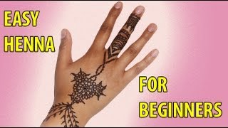 How to Apply Henna for Beginners [upl. by Anitsud18]