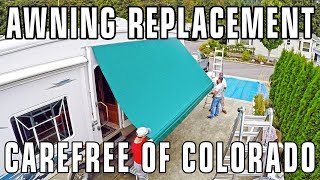 How To Replace RV Patio Awning Fabric  Carefree of Colorado [upl. by Sudoeht207]