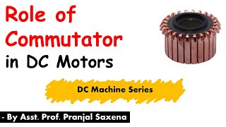 L16 Role of Commutator in DC motor [upl. by Casi16]