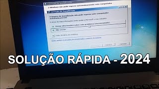 Correção de Inicialização Windows 7  Como Resolver 2021 [upl. by Dehnel857]