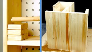 Top 10 Videos – Unbelievably Simple DIY Wood Projects [upl. by Neiht739]