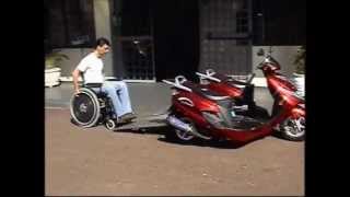 Road Chariot City Wheelchair Motorcycle for Disabled [upl. by Rehpotsirahc]