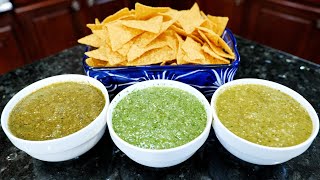 How to make The BEST Salsa Verde Recipe  Boiled Fresh or Roasted Salsa [upl. by Alokin]