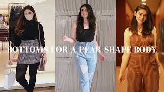 BEST Bottom Wear For A PearShaped Body  Pear Shaped Body Outfits [upl. by Reinal]