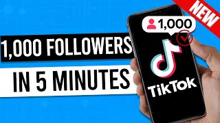 How To Get 1000 Followers on TikTok in 5 Minutes REAL PROOF [upl. by Gula]