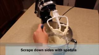 Easy Vanilla Buttercream Frosting in Kitchenaid Mixer [upl. by Bolanger]