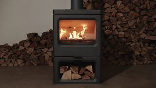 Charnwood Skye 7 multifuel burning stove [upl. by Ferro930]