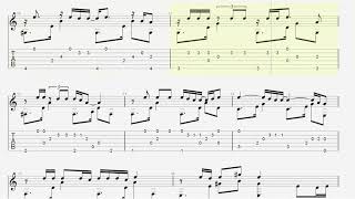 Hotel California  Fingerstyle Guitar TAB [upl. by Demetri]