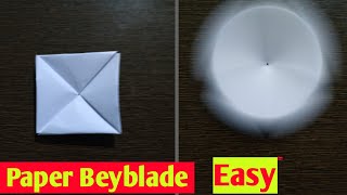 How To Make Paper Beyblade At Home [upl. by Prospero]