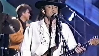 Stevie Ray Vaughan on The Arsenio Hall Show 06191989 [upl. by Rapsac443]