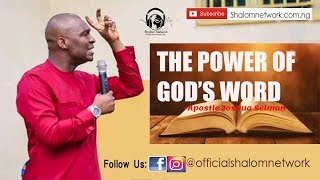 The Power of Gods Word By Apostle Joshua Selman [upl. by Divaj]