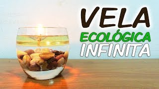 Como hacer una VELA ECOLÓGICA INFINITA 🕯️ [upl. by Neysa351]