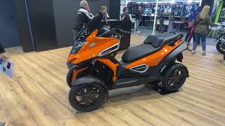 Qooder 2025 Walkaround  EICMA 2024 [upl. by Adnarrim59]