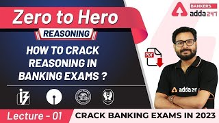 How to Crack Reasoning in Banking Exams 2024  Adda247 Banking Classes  Lec 1 [upl. by Aerdnael]