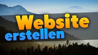 Kostenlose Website erstellen und hosten Tutorial [upl. by Mackie]