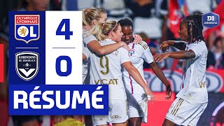 Résumé OL  Bordeaux  J3 D1 Arkema  Olympique Lyonnais [upl. by Leunamme]