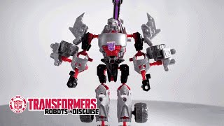 Transformers ConstructBots  Megatron  Instructional Video  Transformers Official [upl. by Pirri]