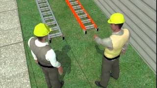 ElectrocutionWork Safely with Ladders Near Power Lines [upl. by Figge]