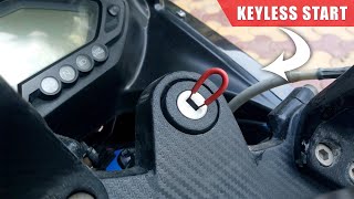 How To Start Motorcycle Without Key in case of Emergency [upl. by Yorle]