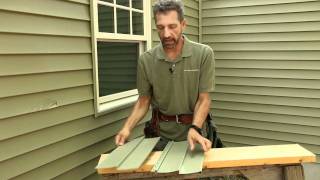 How To Patch and Repair Siding [upl. by Idnek]