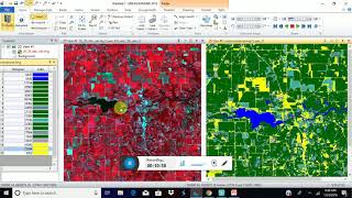 Unsupervised Classification and Recode in Erdas ImagineWEHA LABS [upl. by Hyps]