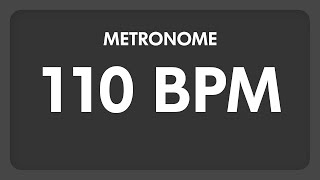 110 BPM  Metronome [upl. by Lybis998]