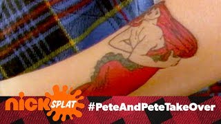 Little Petes Petunia Tattoo  PeteAndPeteTakeover  NickRewind [upl. by Sparky]