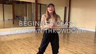 Hoedown Throwdown Tutorial [upl. by Ahsinotna]