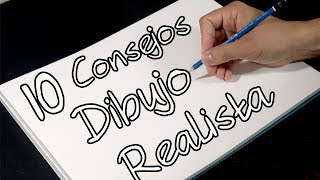 10 trucos y consejos para dibujo realista  HaroldArtist [upl. by Aihsened735]