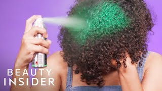 We Tested 4 Temporary Hair Color Sprays That Change Your Hair Color In Seconds [upl. by Lolanthe102]