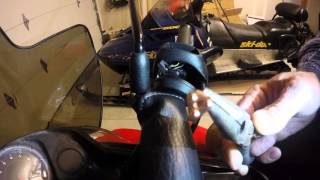 2004  2007 SkiDoo REV  How to fix a faulty killswitch [upl. by Nirtiak]