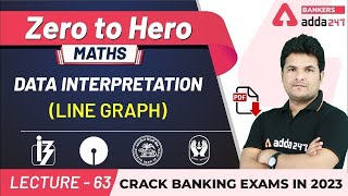 Data Interpretation Line Graph  Maths  Adda247 Banking Classes  Lec63 [upl. by Suravart]