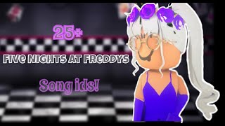 25 FNAF Song Ids for Roblox  BerryBliss [upl. by Yelrahc]