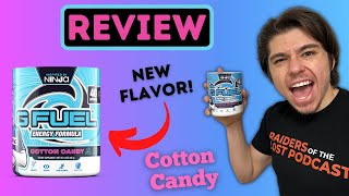 Ninja Cotton Candy GFUEL Flavor REVIEW [upl. by Inalej862]