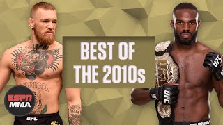 The best MMA fights of the decade McGregor vs Diaz Jones vs Gustafsson and more  ESPN MMA [upl. by Aniroc]