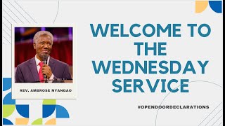 Open Door Design 13th March 2024 Welcome to our Wednesday Service [upl. by Varden]