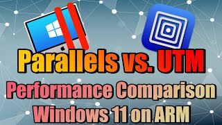 Parallels vs UTM  Windows 11 Performance M2 Pro [upl. by Xanthe47]