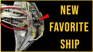 Made from Star Destroyers  COMPLETE BREAKDOWN of the Best New Canon Ship  Starhawkclass [upl. by Godbeare]