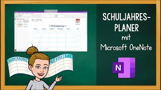 Digitaler Schuljahresplaner mit Microsoft OneNote [upl. by Sacrod]