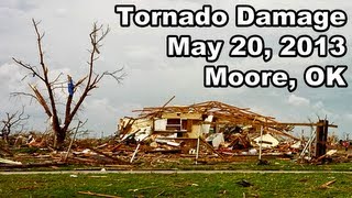 Oklahoma Tornado Damage Moore Oklahoma  May 20 2013 [upl. by Arok812]